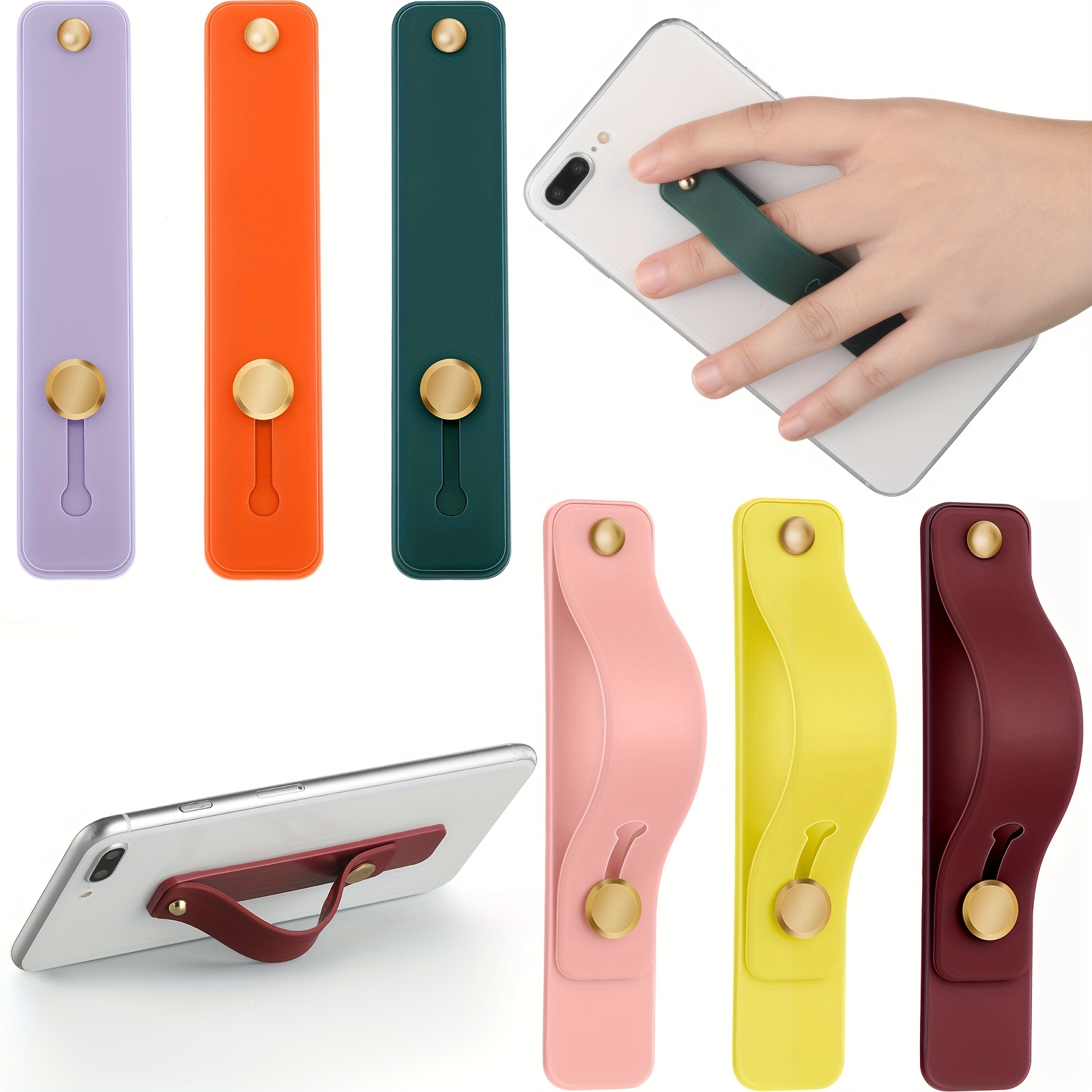 cell phone finger holder grip loop accessories for hand mobile