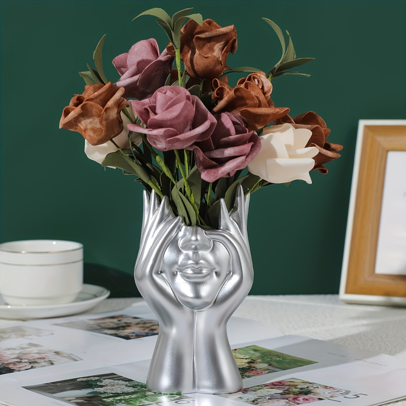 hand Flower 手 花瓶 オブジェ hand Flower 手 花瓶 オブジェ hand Flower 手 花瓶 オブジェ