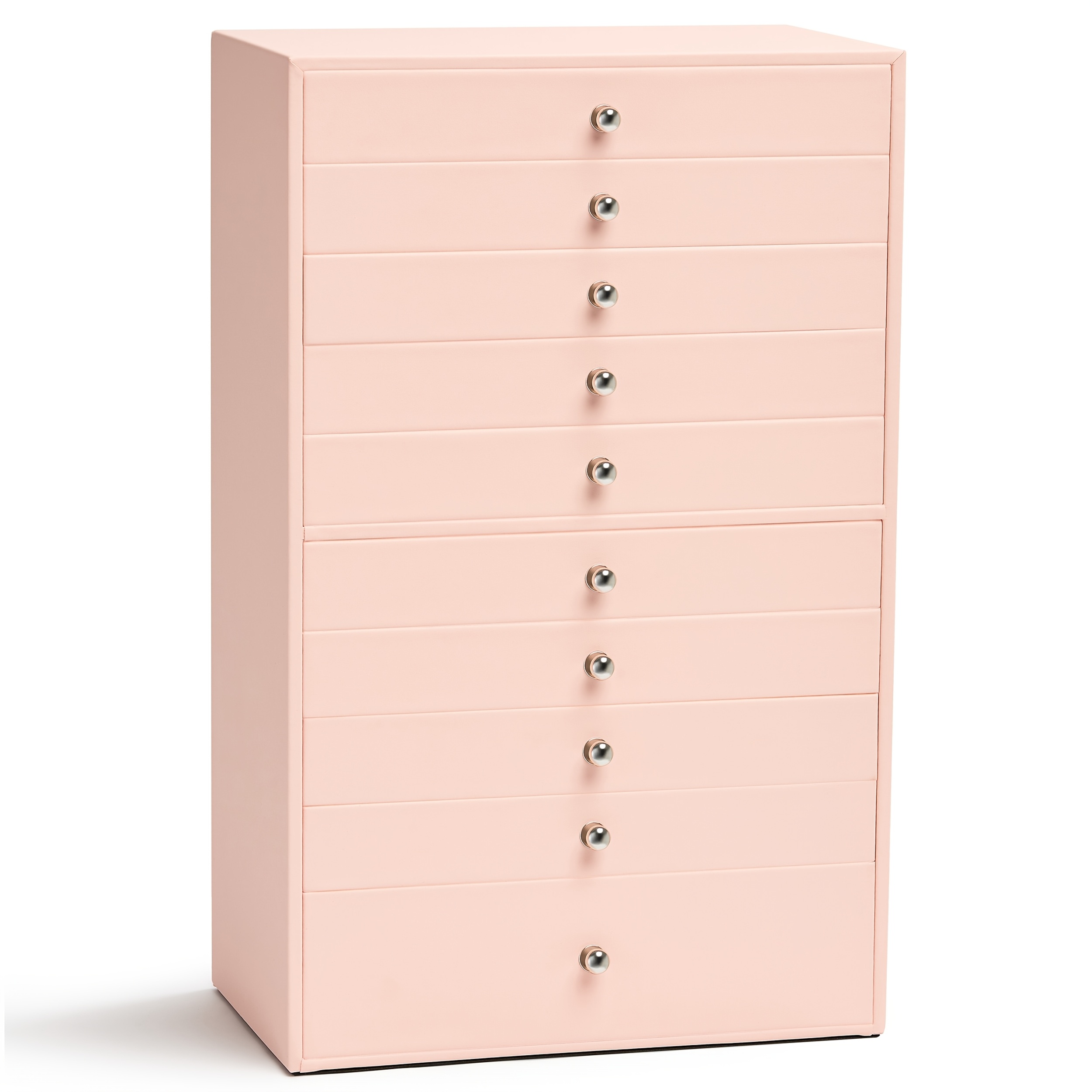 1pc large capacity ten layer velvet jewelry storage cabinet with 10 drawers stylish rectangle design tabletop mounting multipurpose contemporary   gift for mothers day valentines day birthday christmas gift jewelry boxes Product details 5