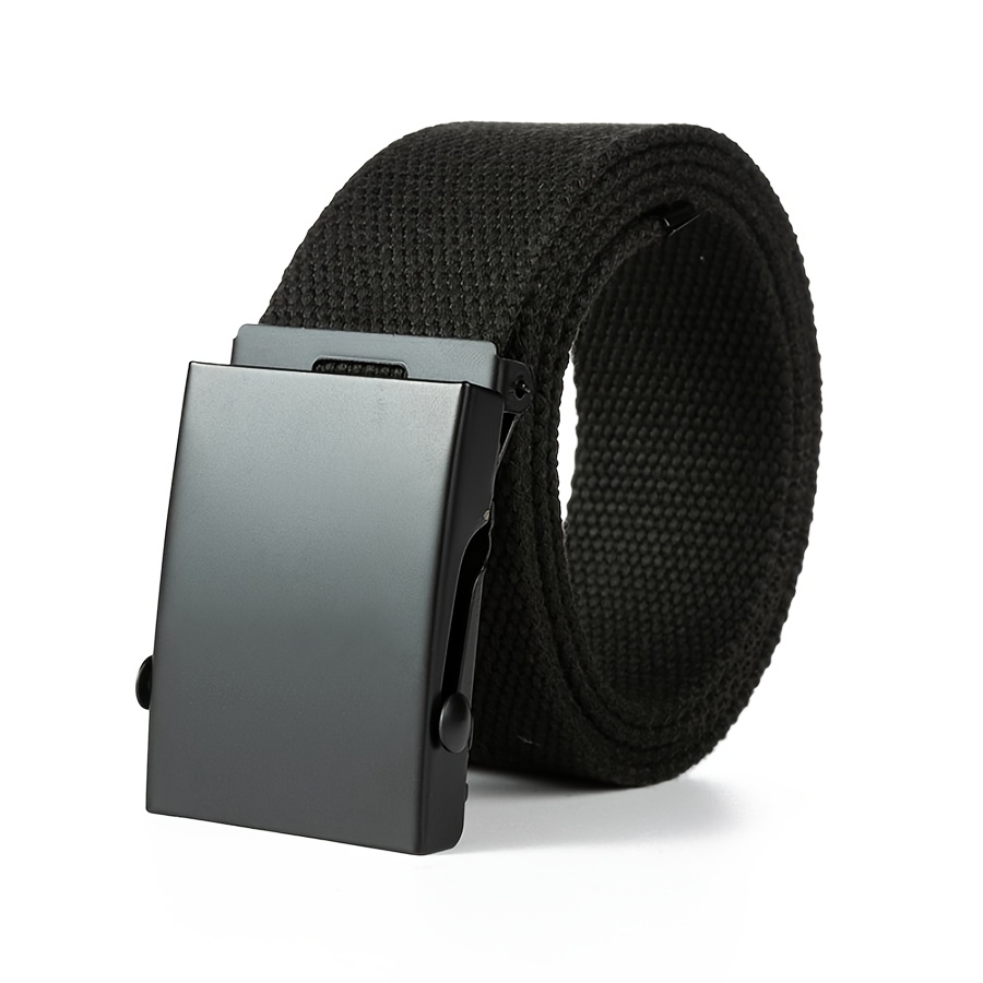 TEMU 1pc Of Fashionable And For Men And Women Canvas Belt