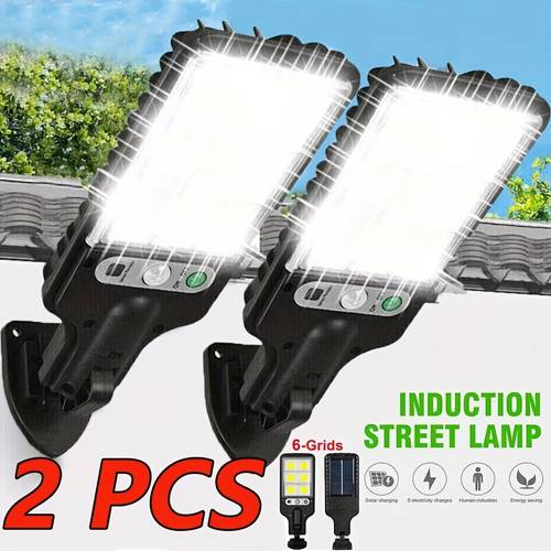 solar street light outdoor 3 led solar lights 120 wide angle lighting for outside yard garden lights waterproof led wall lights dusk dawn solar light