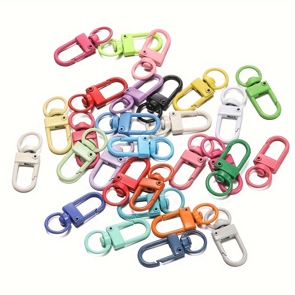 

10pcs Alloy Snap , Diy Keychain And Jewelry