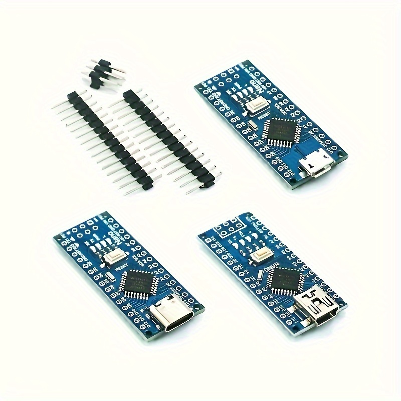 

2014 Nano V3.0 Atmega328p Upgraded - No Solder, Usb Powered, 36v-100v Range, Industrial Grade Microcontroller Board