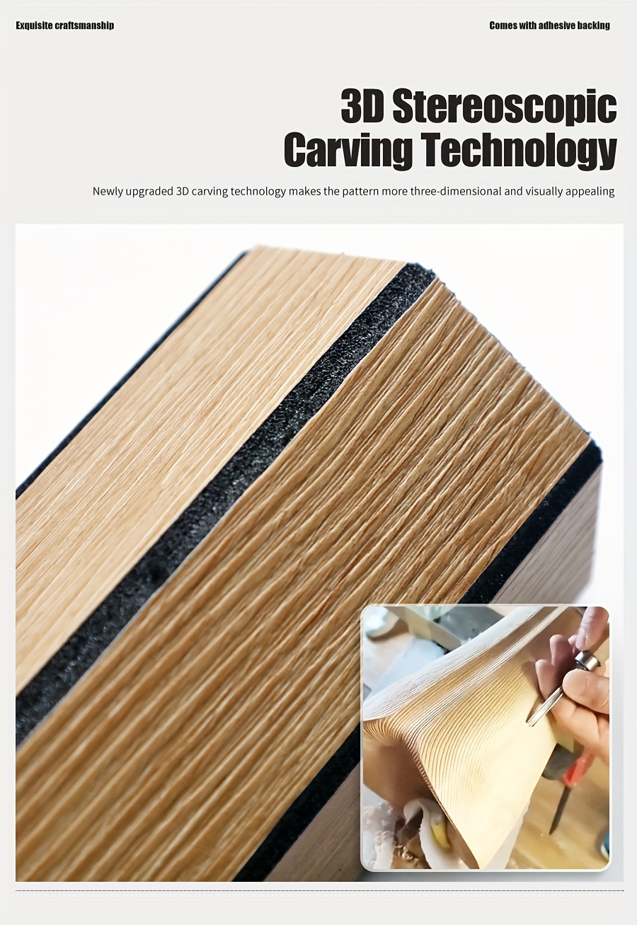 15/30pcs Luxury Vintage European Thickened 3D Embossed Grid Stripe Wall Panels, 15.75inch x 15.75inch, Vinyl Wallpaper Self-Adhesive, Easy to Maintain Matte Finish Decorative Stickers, DIY Removable Design, Waterproof and Scratch Resistant Washable, Suitable for Bedroom Living Room Bathroom Kitchen etc. Wall Decals