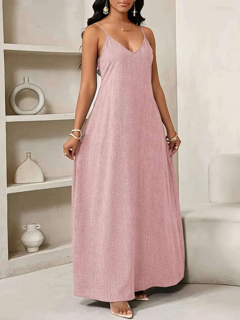 womens elegant backless maxi dress flowy formal casual - Temu womens elegant backless maxi dress flowy formal casual - Temu