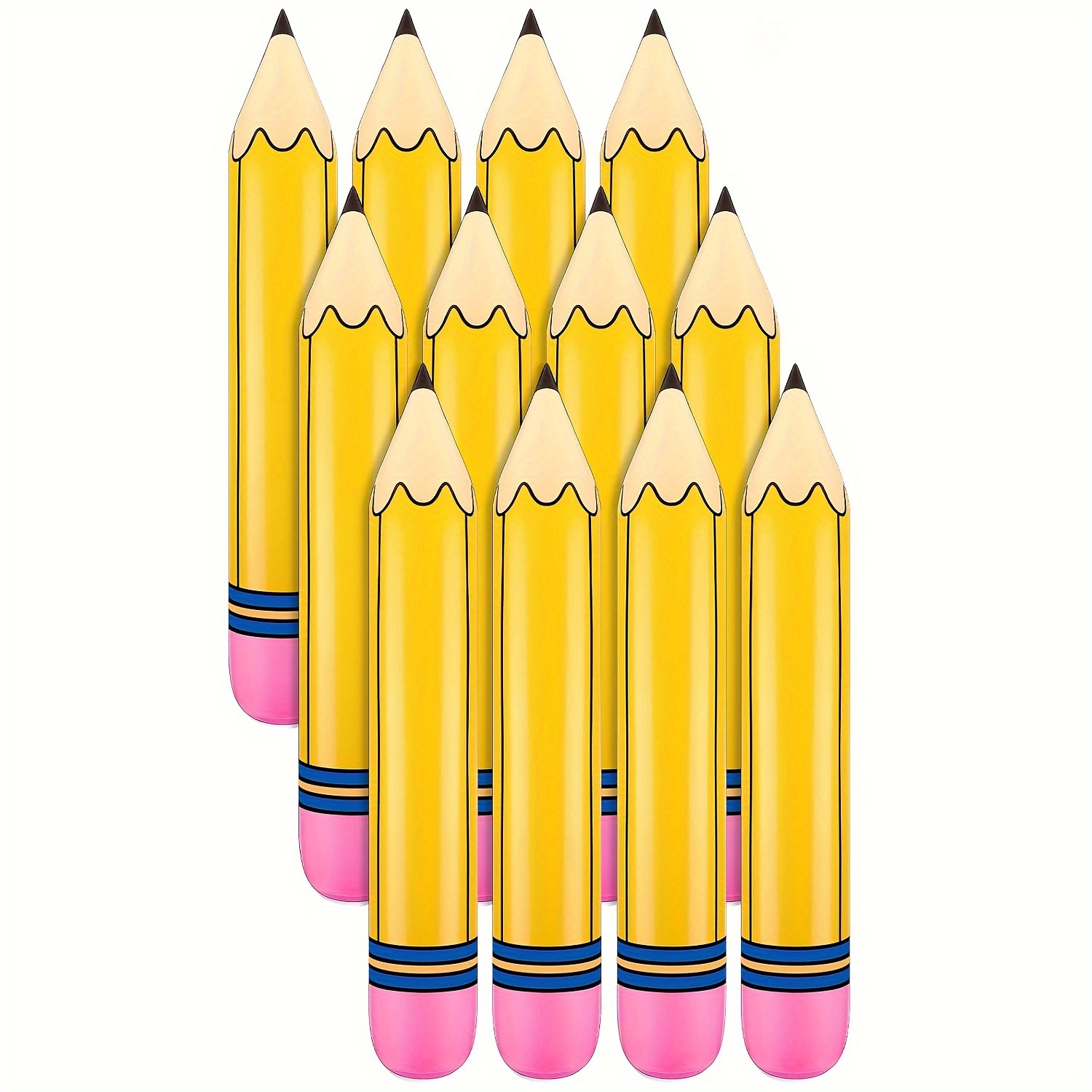 

Giant 27-inch Inflatable Pencil - Perfect For Classroom Decor, Graduation & Back To School Parties, Photo Props & Classroom Rewards