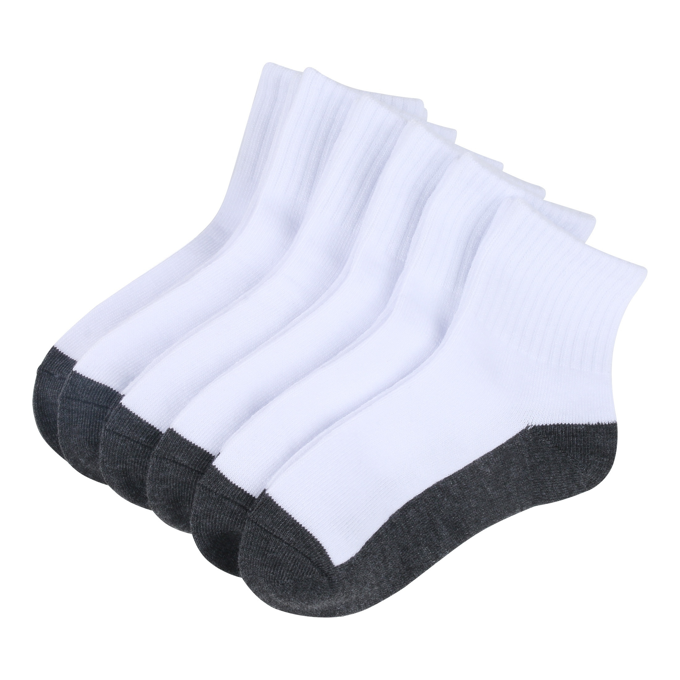 

6 Pairs Of Kid's Fashion Low-cut Socks, Comfy Breathable Soft Elastic Socks For Spring And Summer