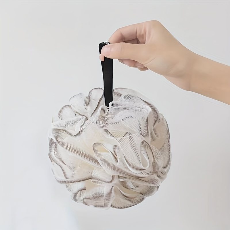 4pcs Foaming Loofah Towel Set with Hooks