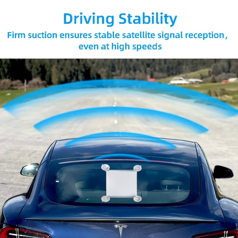 Support Mini Ventouse Starlink avec Monture Ventouse pour Vitres de Voiture et Toit Ouvrant, Adaptateur Écrou Ventouse pour Toit Ouvrant Starlink Mini