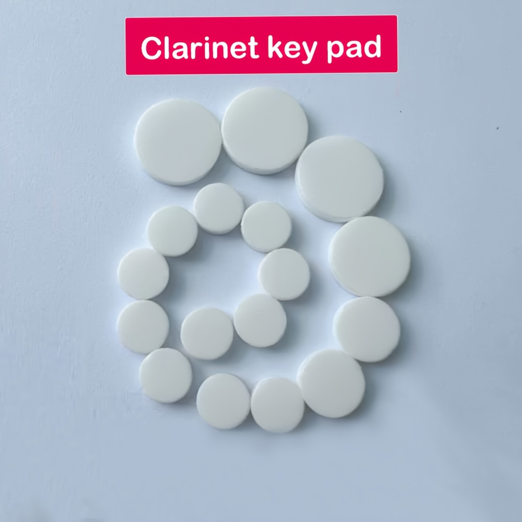 TEMU 17pcs Bb Clarinet Key Pad