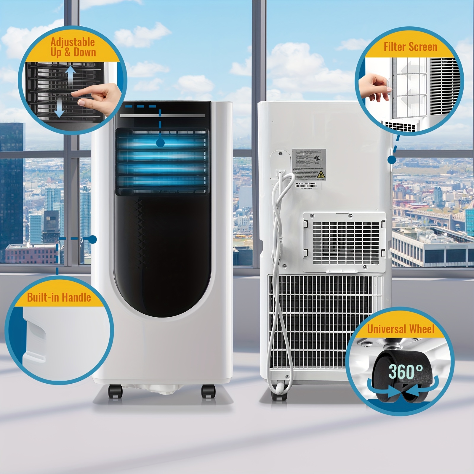 TACOOL 8000 BTU Portable Air Conditioner with Cooling Fan &... product image 2