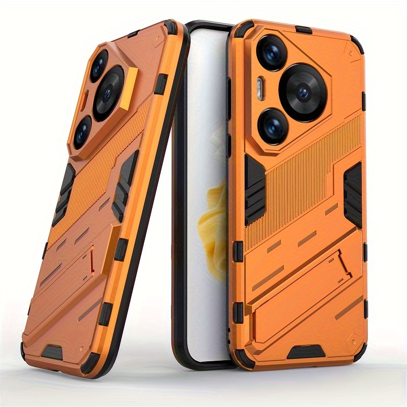 Huawei Pura 70/70 Pro/70 Pro+ Punk Style TPU Holster Case with Kickstand Shockproof Protective Cover_voghion.com