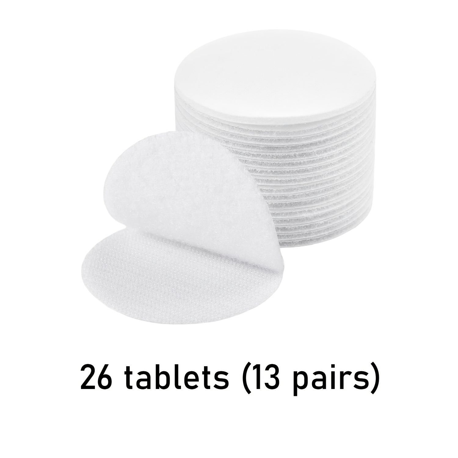 E-shop 26-tlg./30-tlg. 2-Zoll strapazierfähige, rutschfeste Griffpads, geeignet für Zuhause, Büro, Fitnessstudio – wiederverwendbares, selbstklebendes