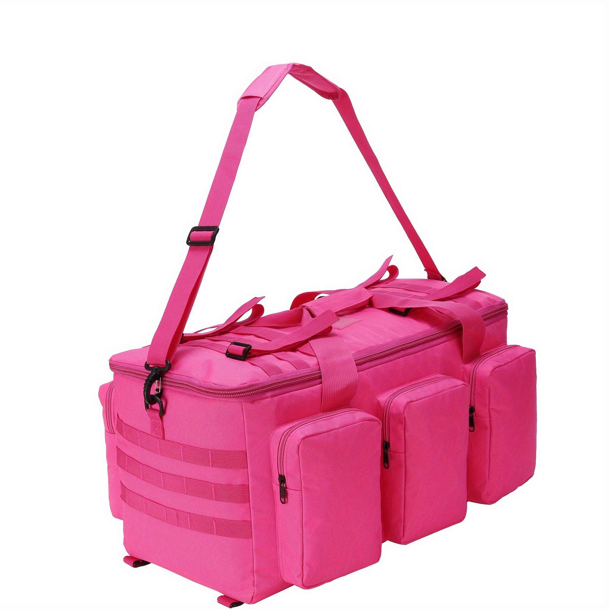 TEMU 3in 1 Travel Duffel Bag 50l Gym Bag For Men Woman Convertible Weekender Backpack For Camping Daily Use Backpack