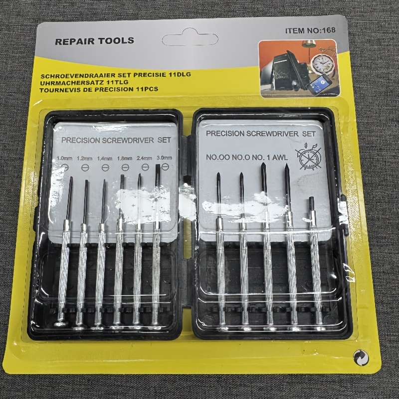 TEMU Repair Tool 11pcs Watch Screwdriver Home Screwdriver Multi-functional Combination Set
