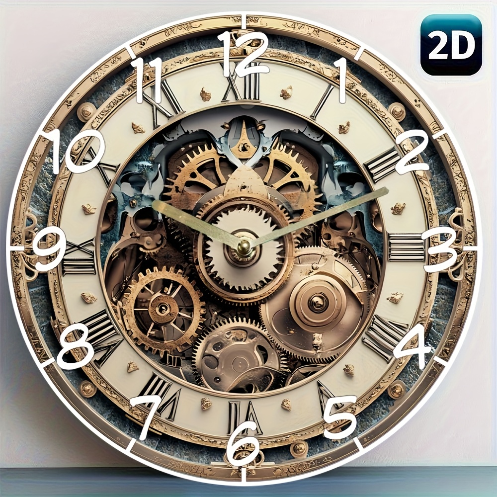 Steampunk Clock Wall