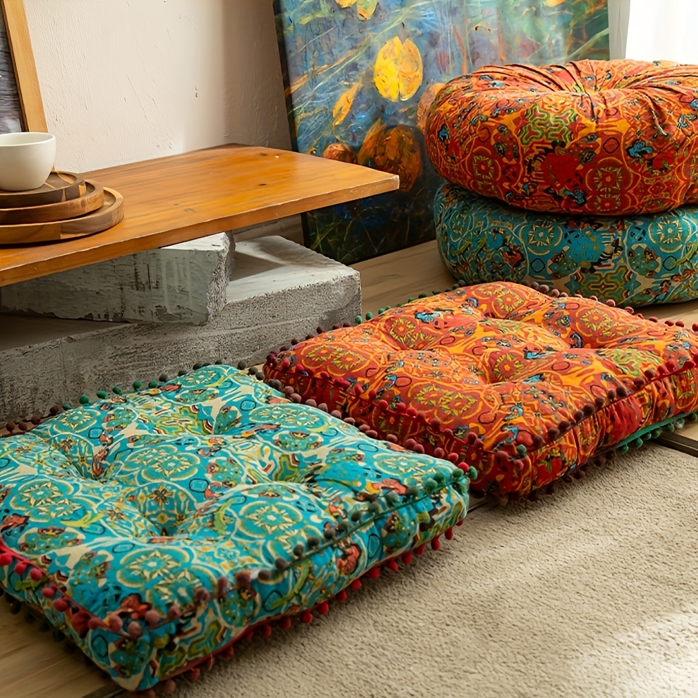 Codi 32 Inch Floor Pillow Boho Floor Cushions Watch Codi 32 Inch
