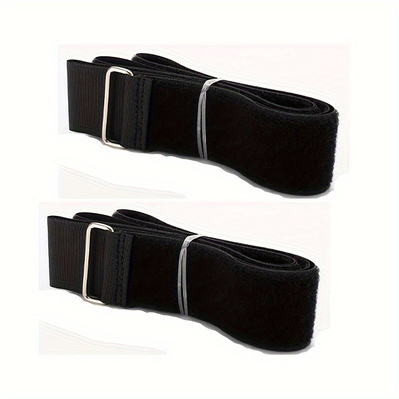 E-shop 2 Stück Klettband-Gurte, 1 Meter lang 3,8 cm breit, vielseitige nicht-elastische Gurte, verschleißfest langlebig