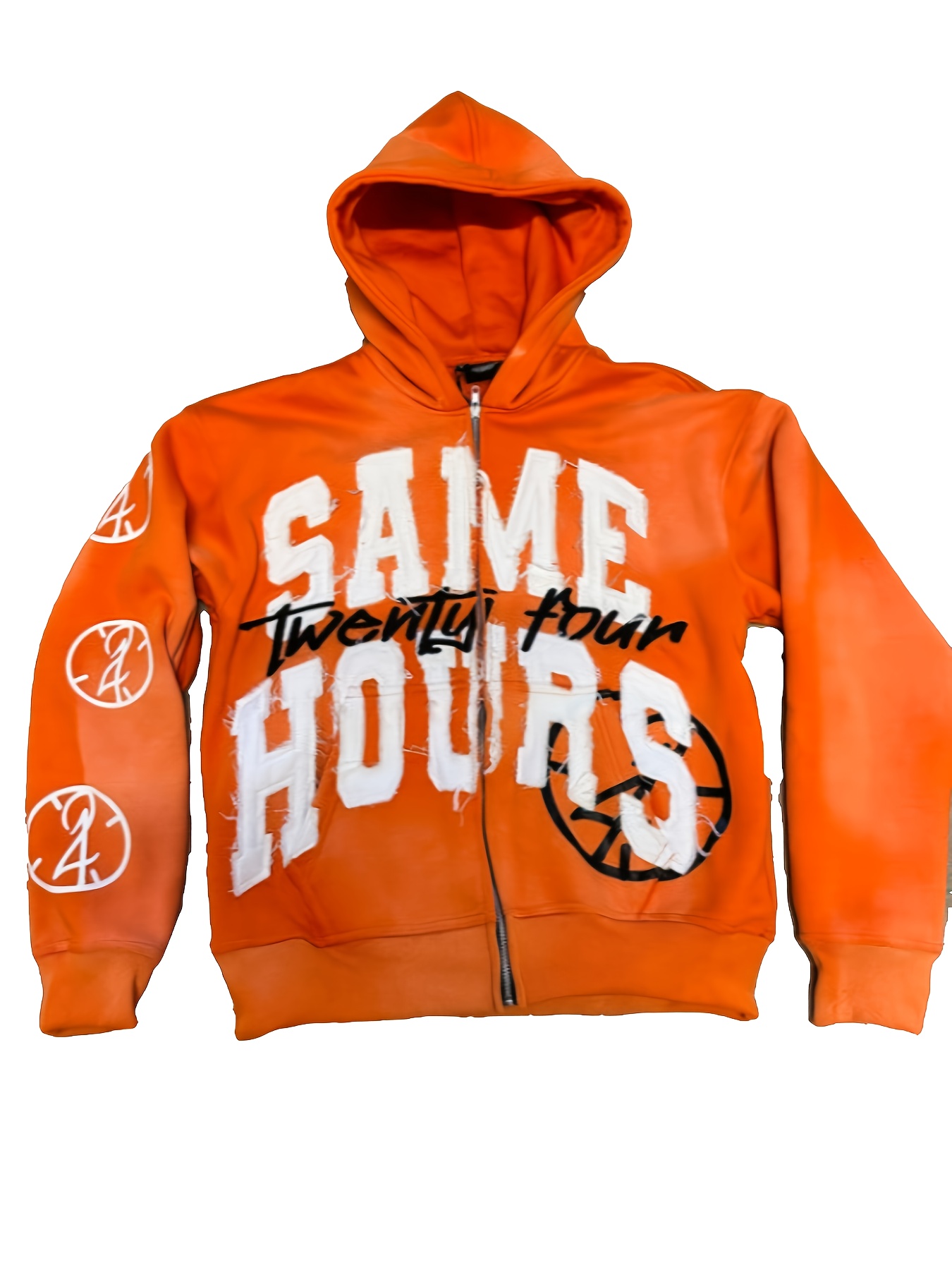 y2k harajuku letter hooded sweatshirt men casual top autumn