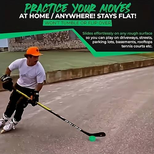 5pcs abs training hockey pucks versatile sports ages suitable for easter christmas halloween oktoberfest hockey equipment