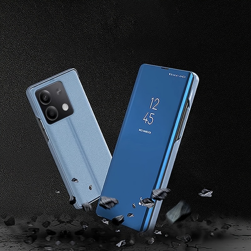 Husă pentru Telefon: Set de 2 bucăți (1 Husă cu 1 Pungă de Curățare) Husă Luxoasă cu Oglindă, Antiderapantă și Anticădere, Compatibilă cu for Samsung Galaxy A37 A57 A56 A54 A52 A34 A32 A26 A22 A13 A14 4G 5G, Husă de Protecție Anticădere