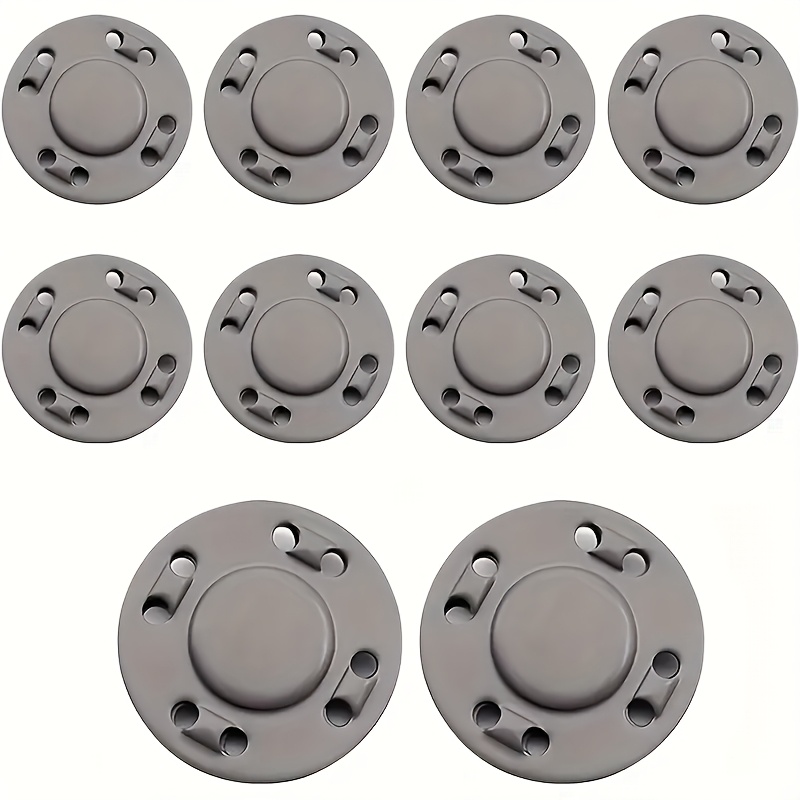 TEMU 10 Sets de Boutons Magnétiques Maman et Boutons Magnétiques, Fermeture de Bouton de Couture Magnétique, Convient pour Sacs, Vêtements, Couture,