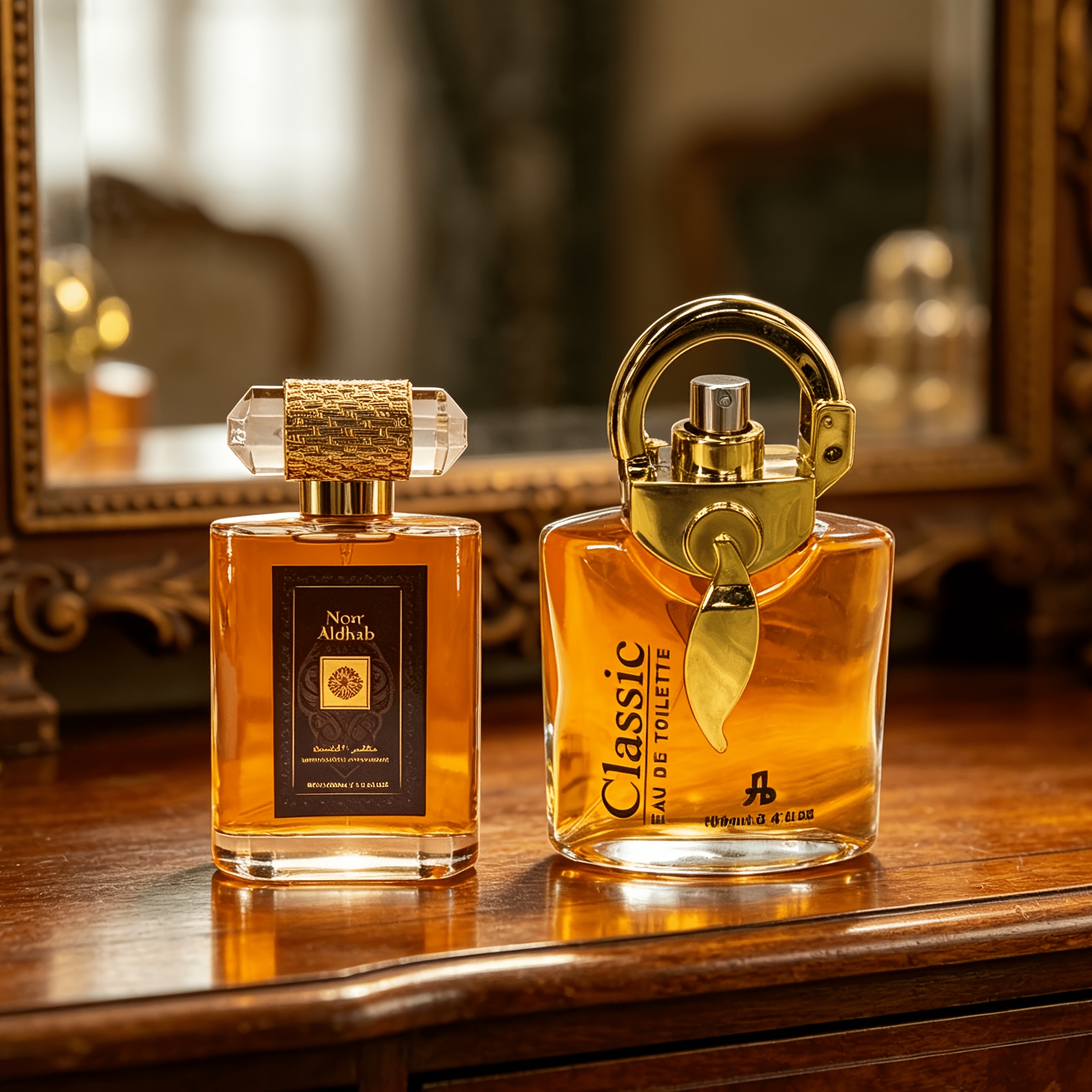 2-pcs Neutral Perfume/body Mist Set | Oriental Scent (100ml/3.4oz Each) | Long-lasting, Valentine's Gift
