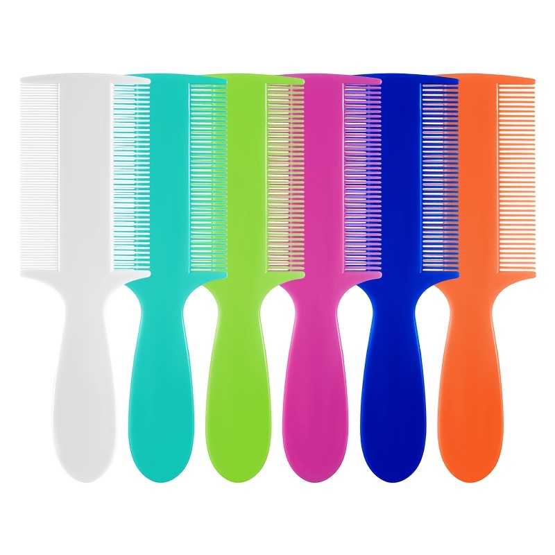 2pcs double sided   comb home scalp cleaning comb   used to remove   and nits   suitable for travel use