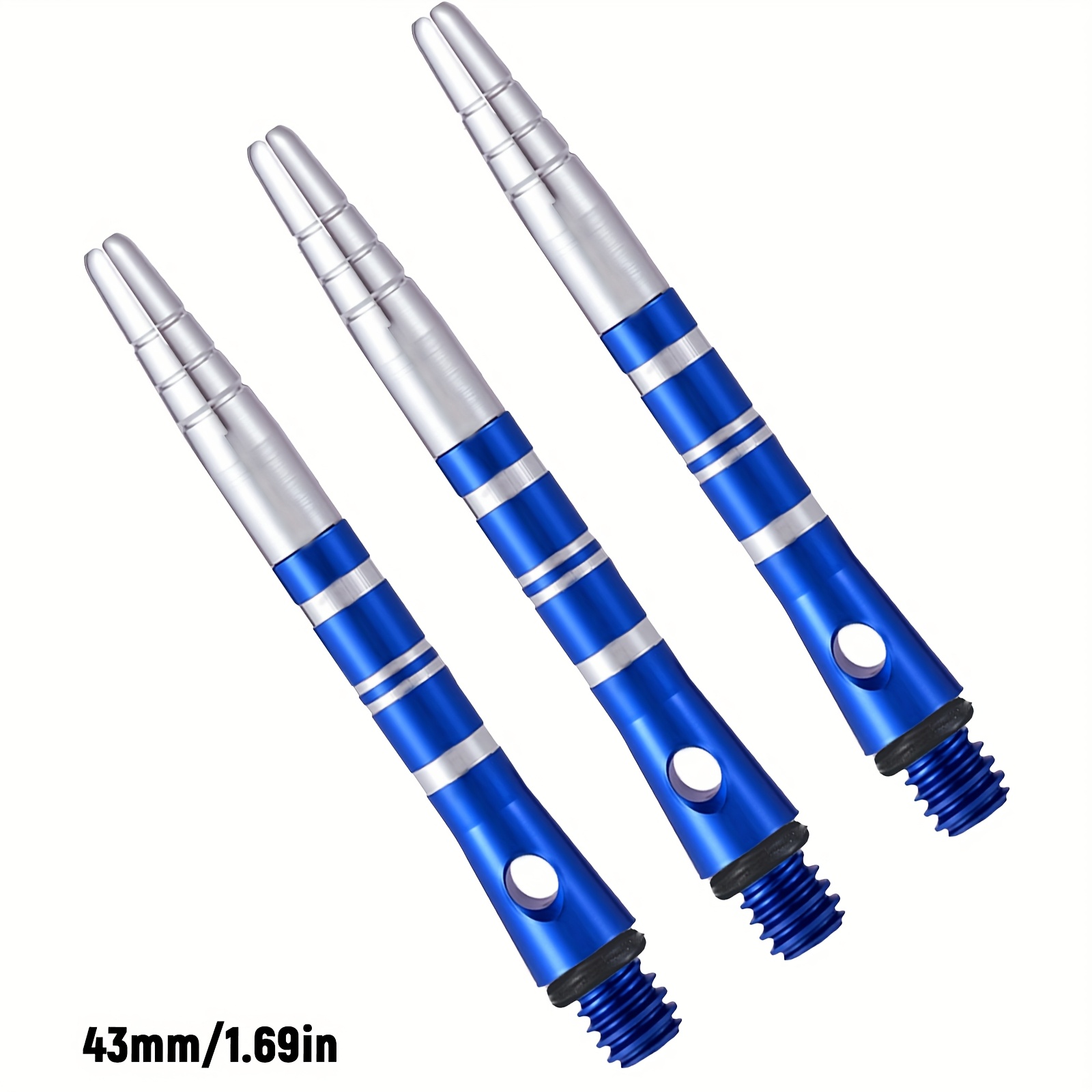 43mm Rotatable Aluminum Alloy Dart Shafts 3pcs