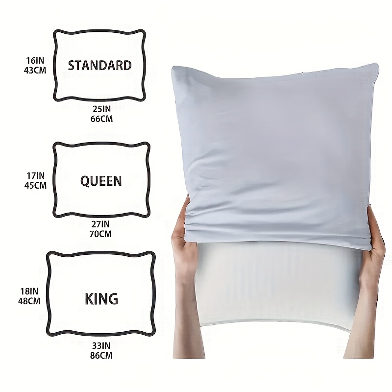 Pillow Dimensions Purple King Pillow Standard Medium Purple