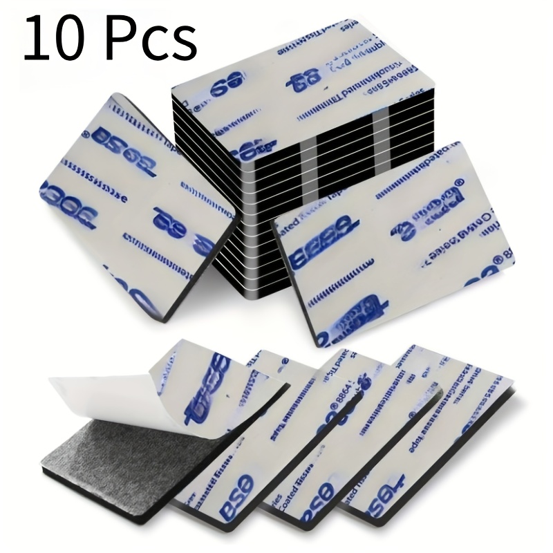 Image of 5/10/20pcs Heavy Double-sided Adhesive Pads - Super Strong , Pre-cut Foam Tape For Walls, Cars, Homes, And Offices, Ideal For Pictures, Signs, Decoration, Car Installation