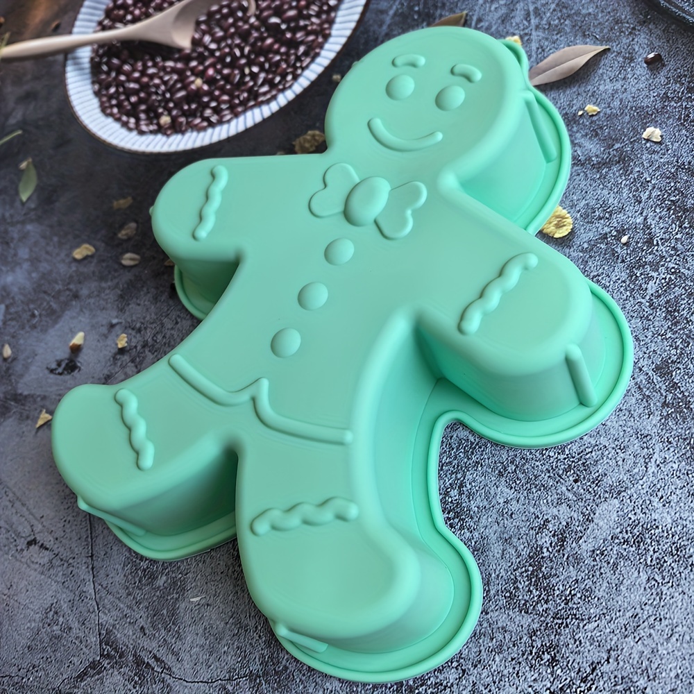 

Large Snowman Silicone Cake Mold - Christmas Baking, Bread & Dessert Pan