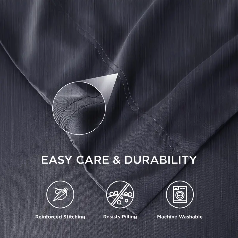 2pcs summer cooling bamboo fiber pillowcases 30 bamboo fiber 70 microfiber material breathable and comfortable soft cooling pair set for couples envelope design for   and washing bedroom decorative pillowcases Product details 9