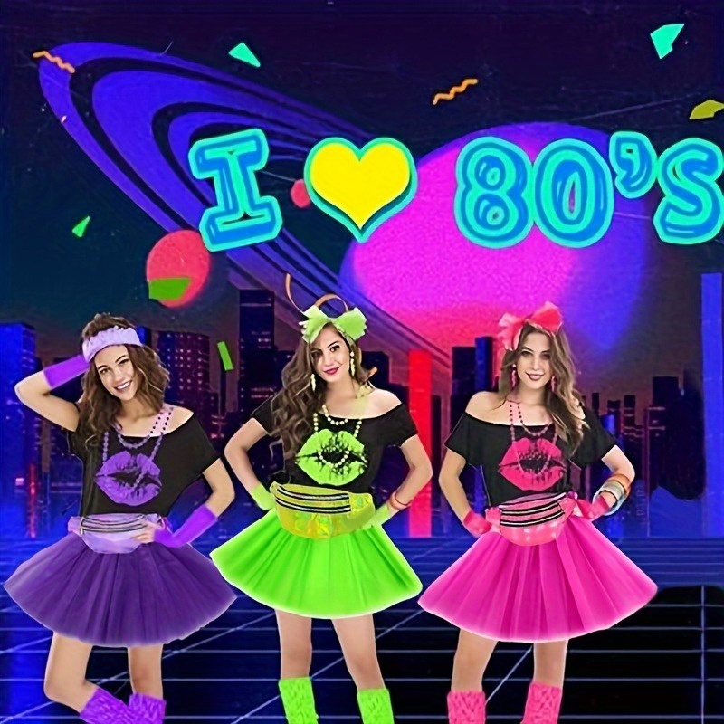 neon themed dress up Neon Party {Screaming Colour}