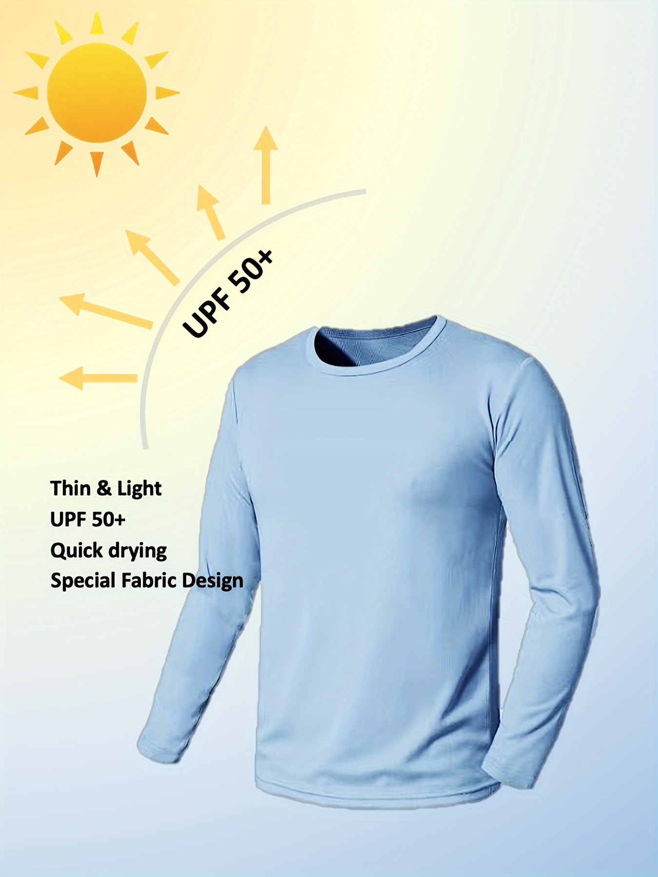 Camisas de pesca de manga larga con capucha para hombres y mujeres, ajuste  de ropa de rendimiento, UPF 50+, secado rápido