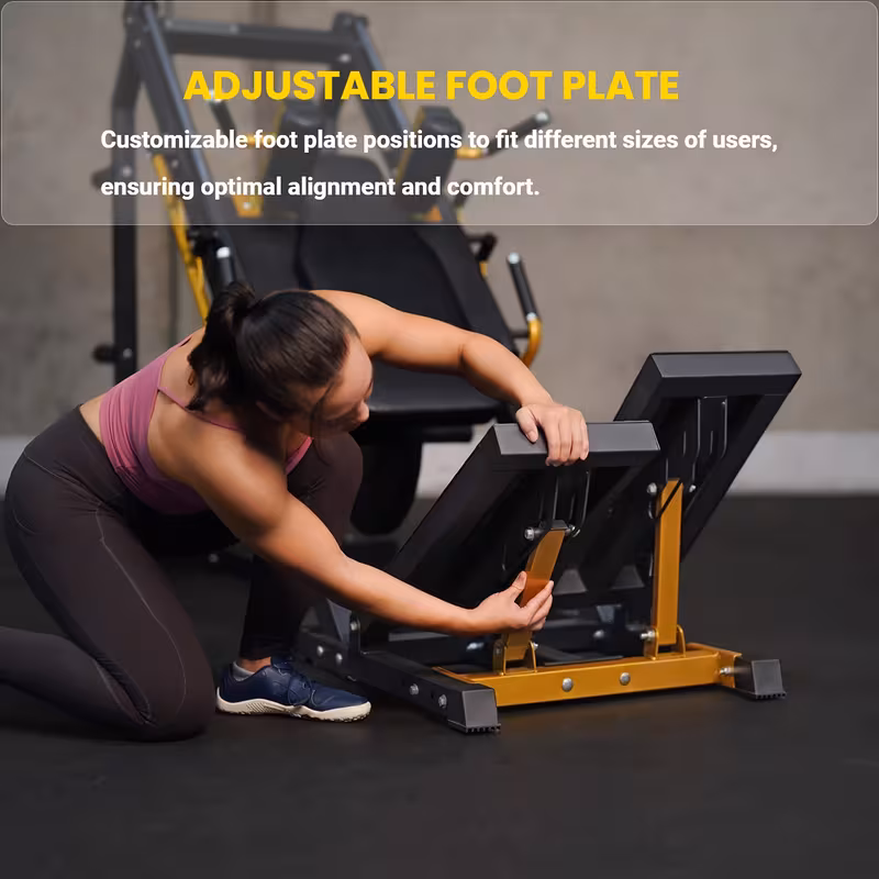 squat equipment featuring an adjustable iso plate and linear bearings for home fitness Product details 1