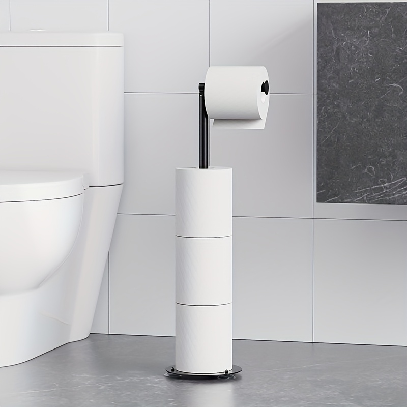 zhan-Porte-papier toilette carré moderne en acier inoxydable SUS304, chromé poli, semi-ouvert