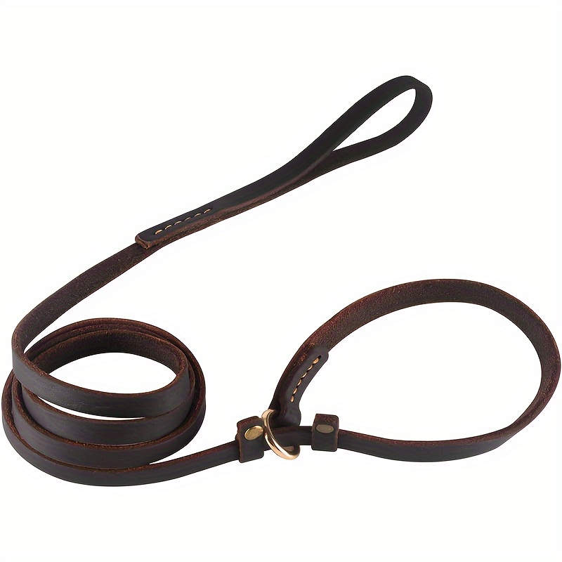 TEMU ITANDME Hochbelastbare Hundetrainingsleine, Solides Muster P-Kette für Kleine, Mittlere, Große Hunde - Langlebiges Flaches Design mit