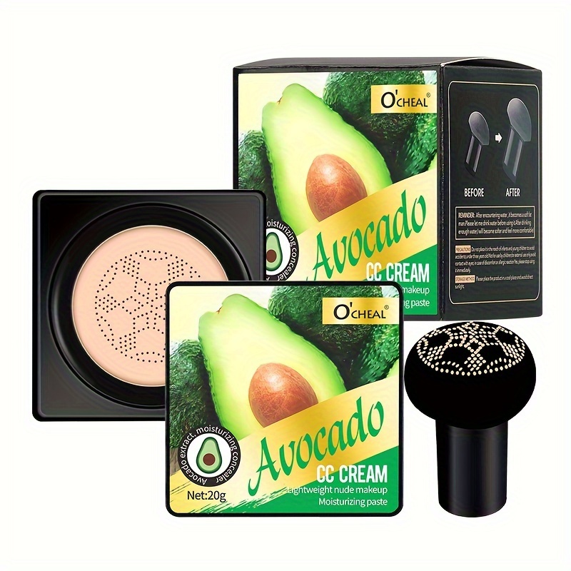 FOND DE TEN - Fond de Ten CC Cream Cushion cu aplicator inclus, 02 Natural, Lightweight and Mosturizing, 20g