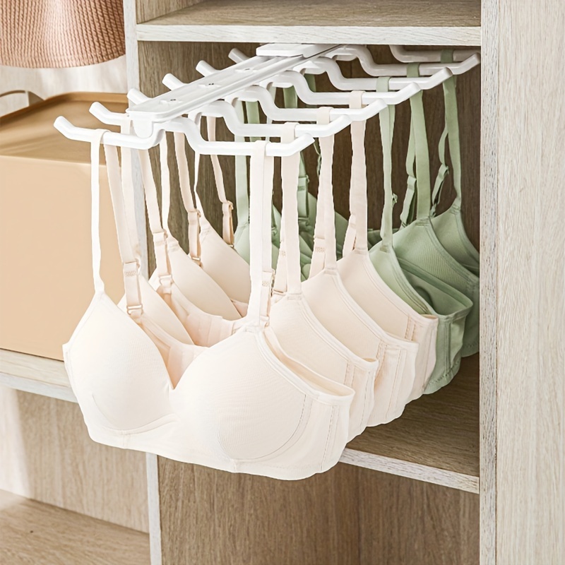 

Japanese-style Underwear Hanger For Home Use, Sliding Rail Pull-out Underwear, Panty, Bra And Hat Hook, Storage Artifact