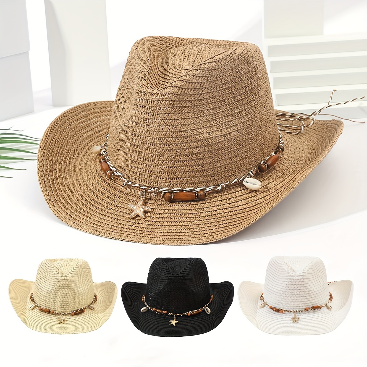 Cowboy Hats For The Beach - Free Returns Within 90 Days - Temu Austria