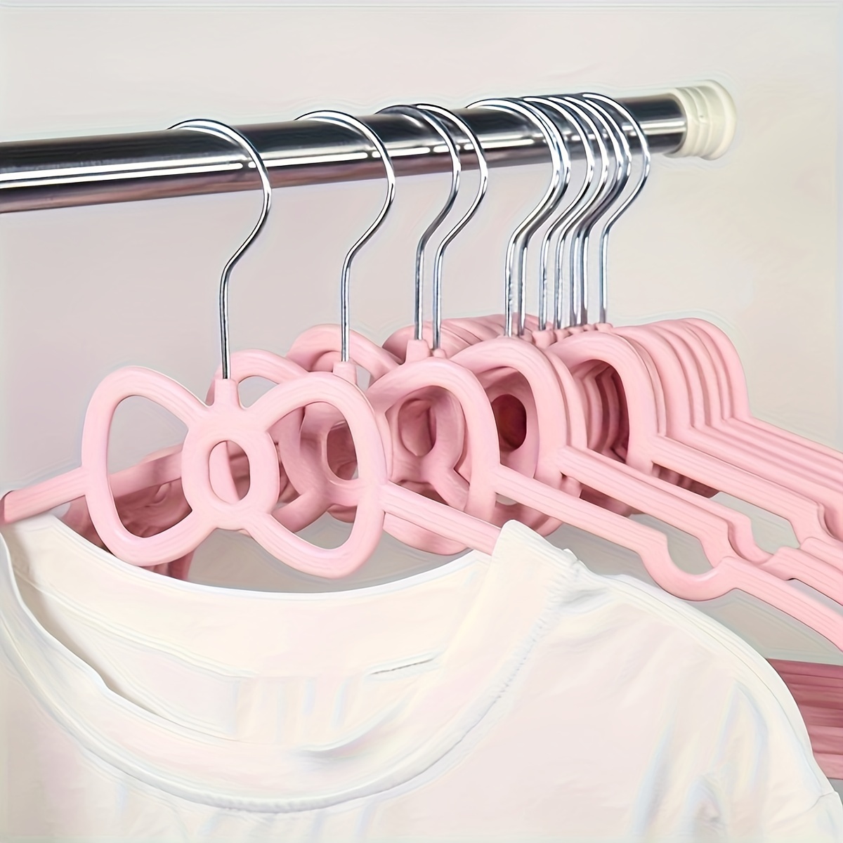 

3pcs/6pcs/9pcs-hanger Clothes Hangers For Clothes, Closets, Coats And Shirts - Heavy Duty, Thick, Tough And Space Saving - For Daily Standard Use, Room Essentials