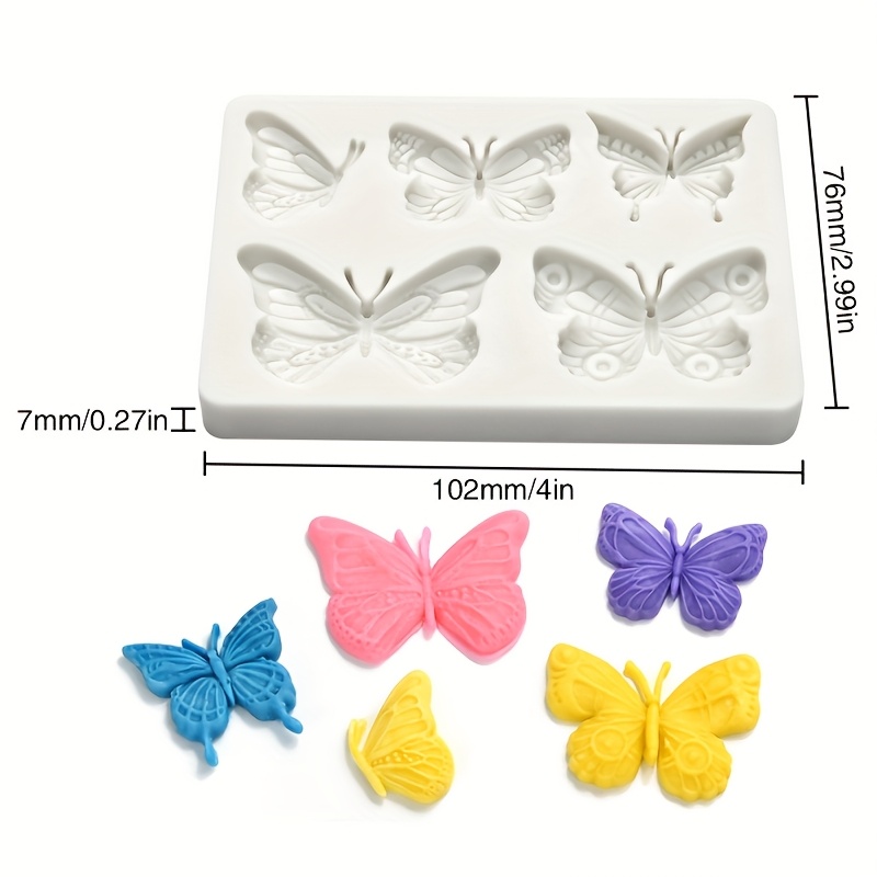 E-shop Eine Silikonform für Schmetterling Harz Ton