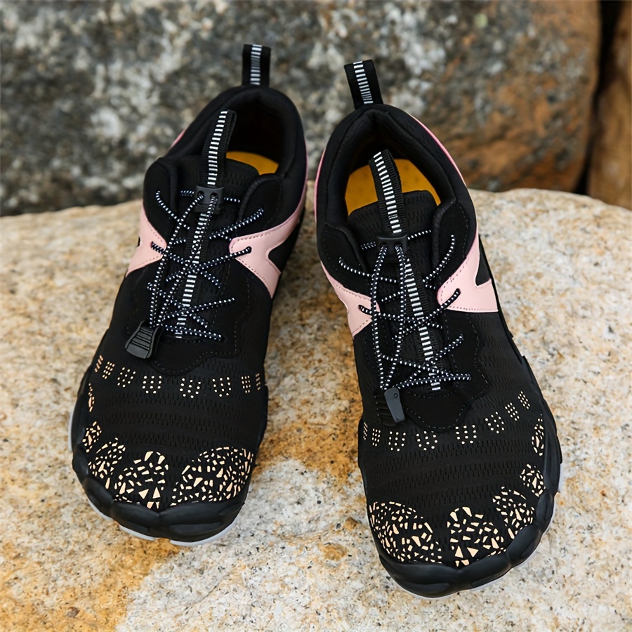 womens outdoor hiking shoes non slip sole climbing shoes cycling camp shoes travel trail running shoes five toe cut resistant water shoes quick drying driving shoes details 0