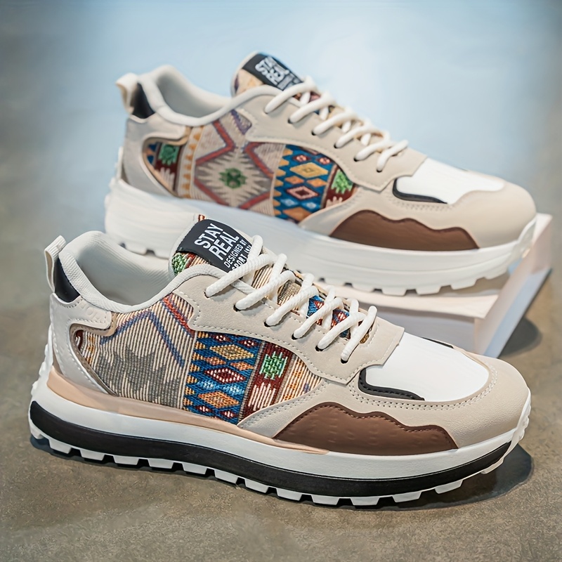 baskets basses élégantes et polyvalentes pour hommes - chaussures de skate tendance style streetwear pour hommes, avec semelles intérieures respirantes en eva,   adapté à un     décontracté et aux vacances, parfaites   cadeaux de noël ou danniversaire Détails du produit 6