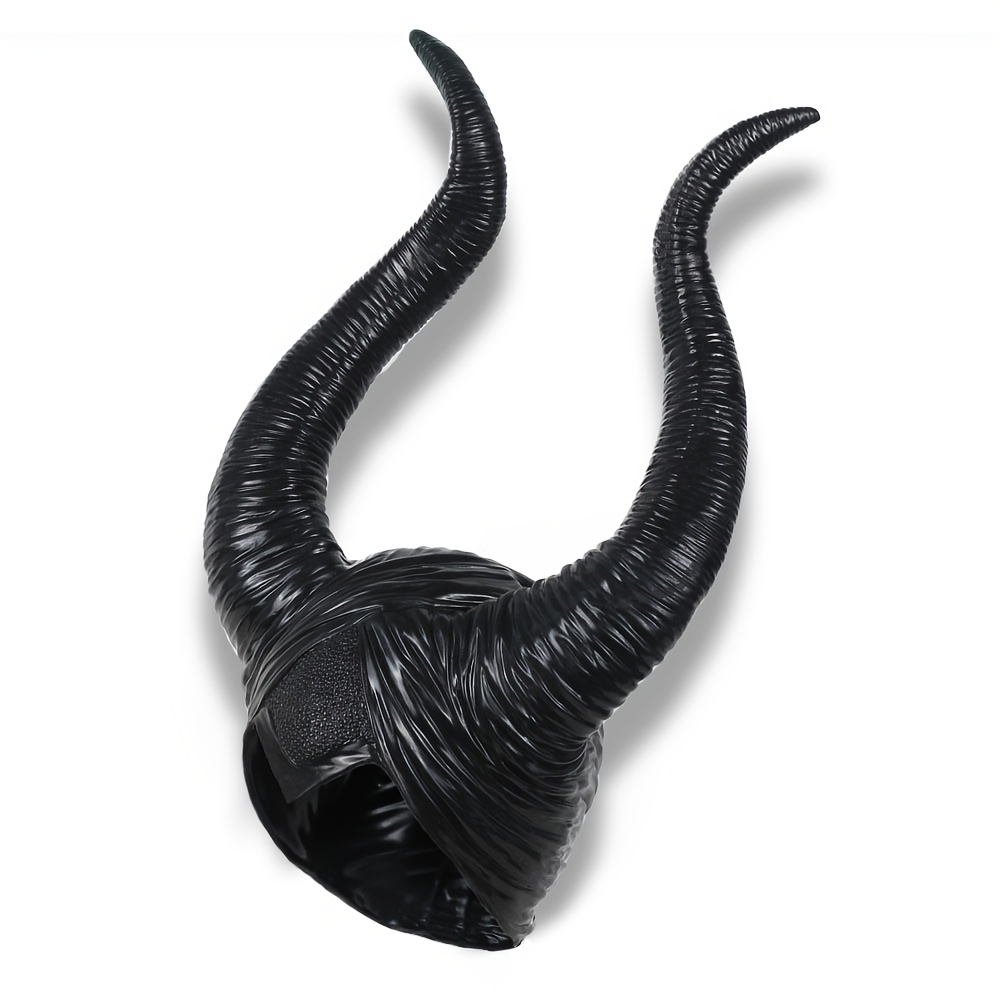 TEMU Cow Horn Hat Headgear, Halloween Party Prom Prop