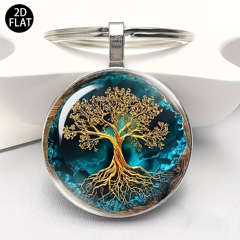 Image of 1 Of Life Keychain, A Stylish Keyring Accessory - Unisex, Perfect For Bags, Car Keys, And As A Pendant. Ideal For Birthdays, Anniversaries, Mother's Day, Halloween, And Christmas Gifts