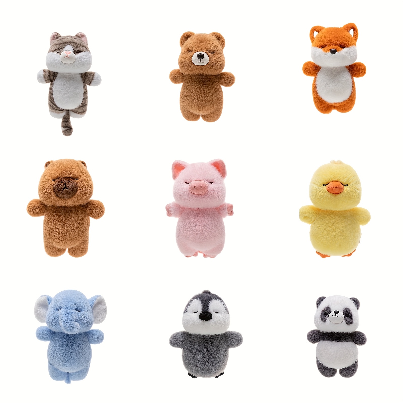 9 stilar liggande mjukis tecknade katt - Temu Sweden