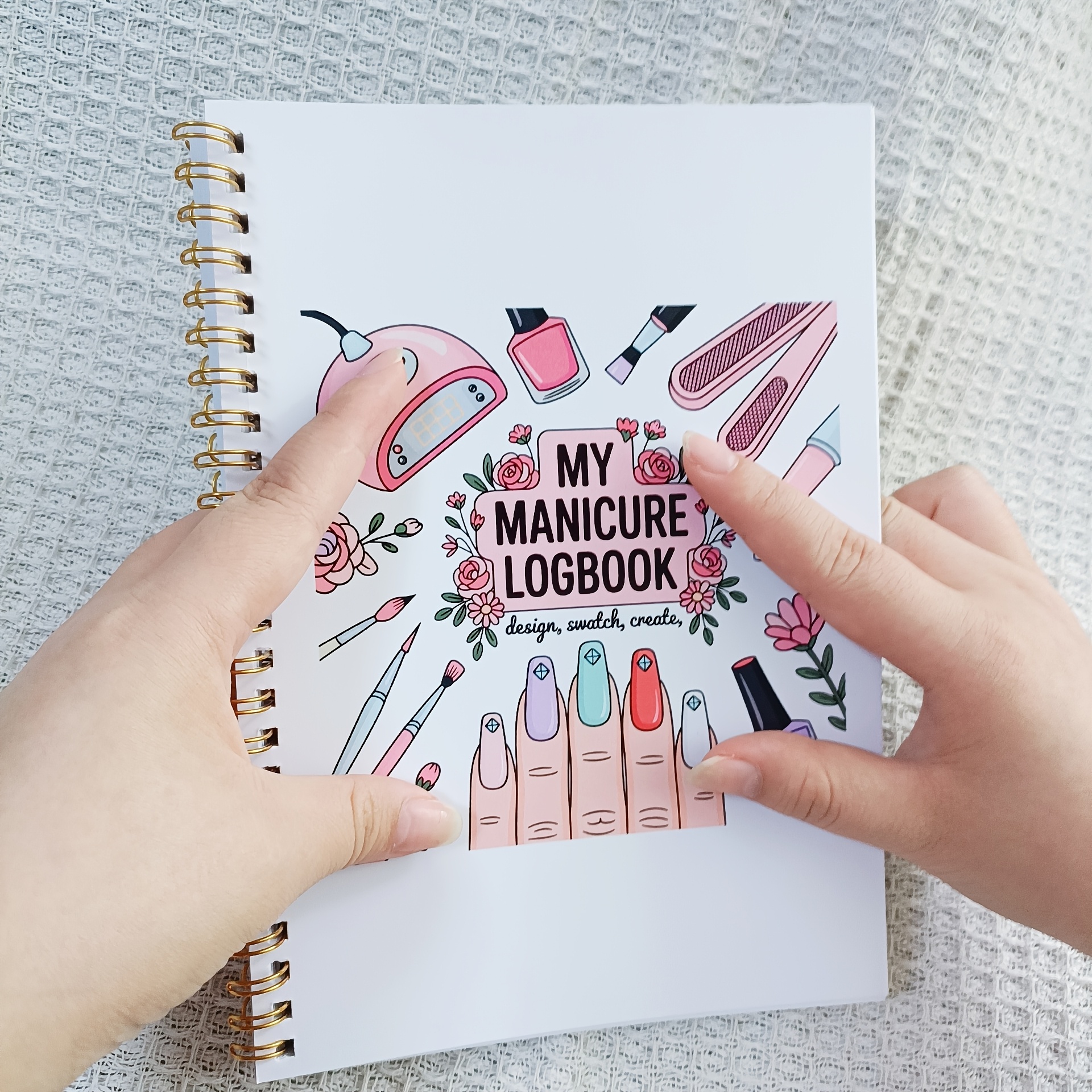 TEMU Mon carnet de manucure : Enregistrement des , des couleurs et des produits