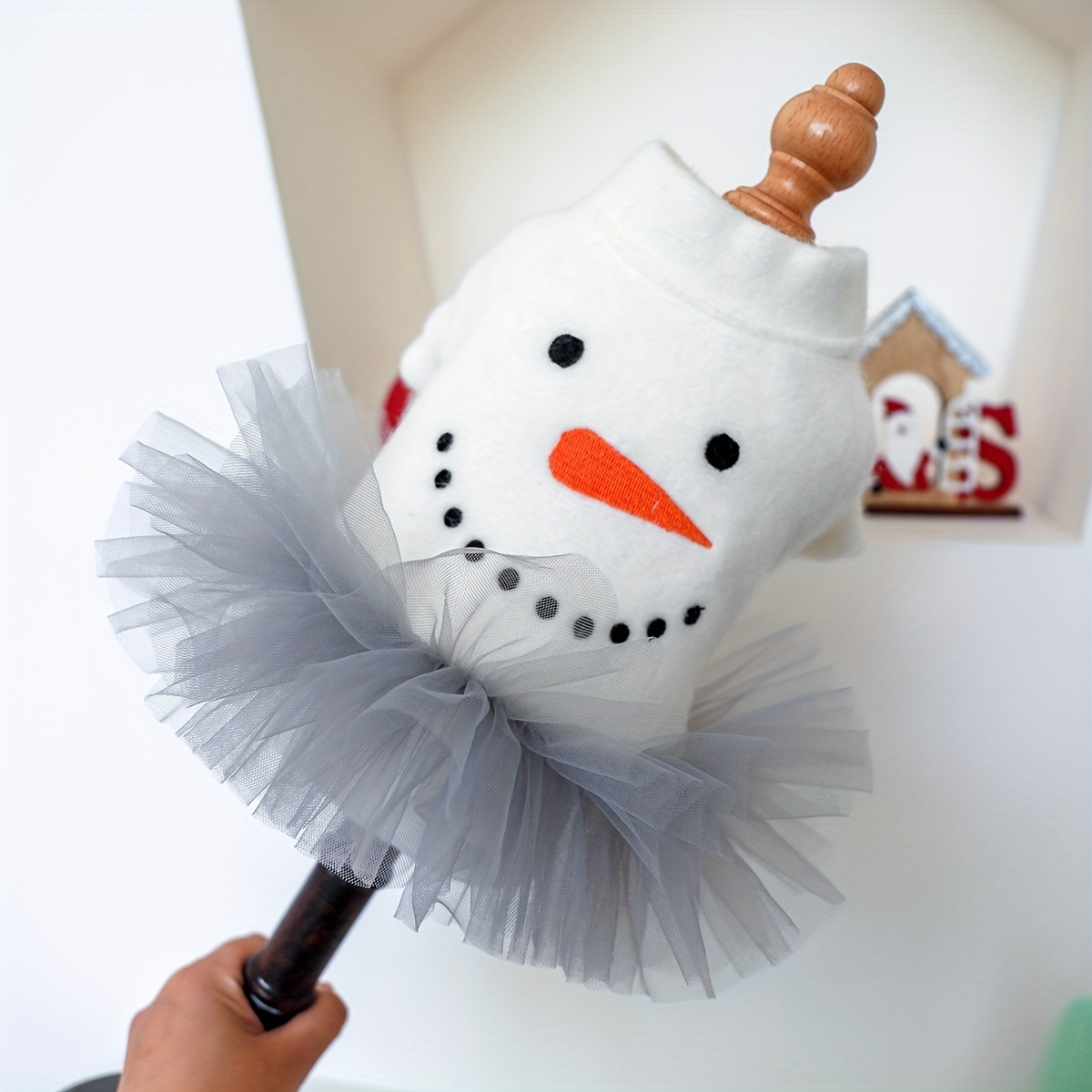 

Clothes Pet Christmas Snowman Outfit Pet Clothes